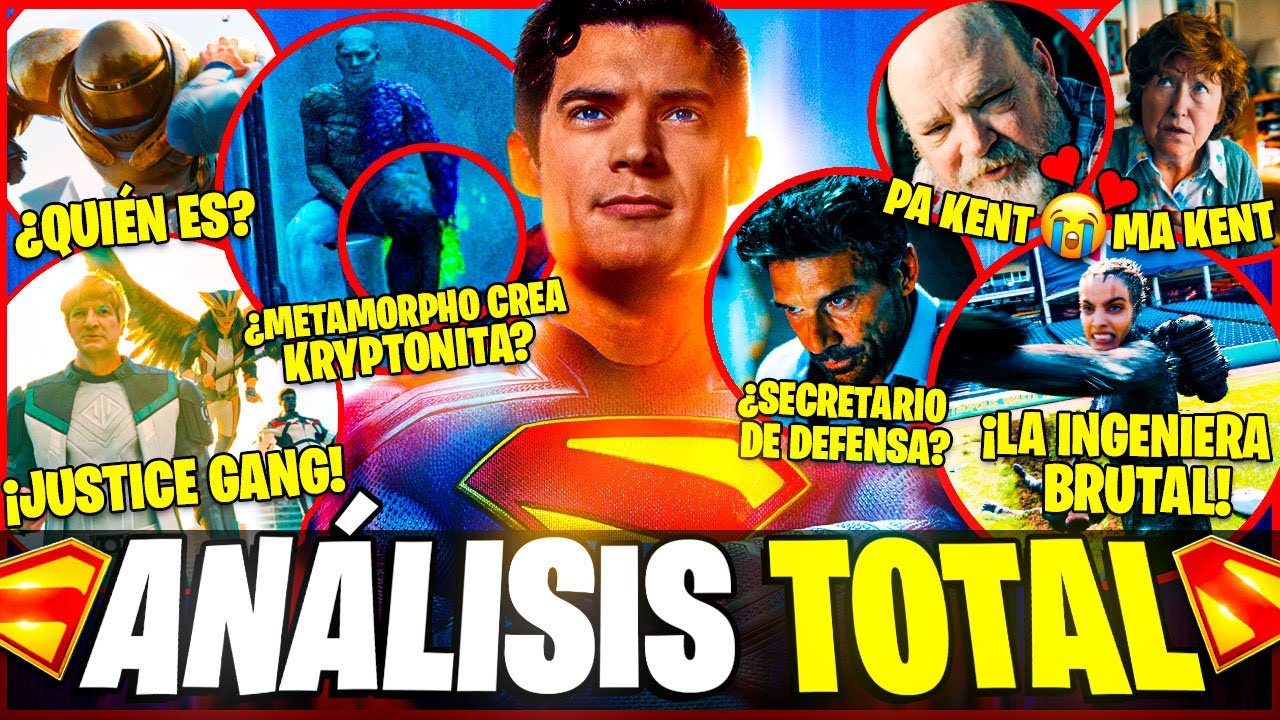 Tráiler de SUPERMAN explicado 💥 Detalles OCULTOS, la posible trama, TODO lo que NO VISTE...