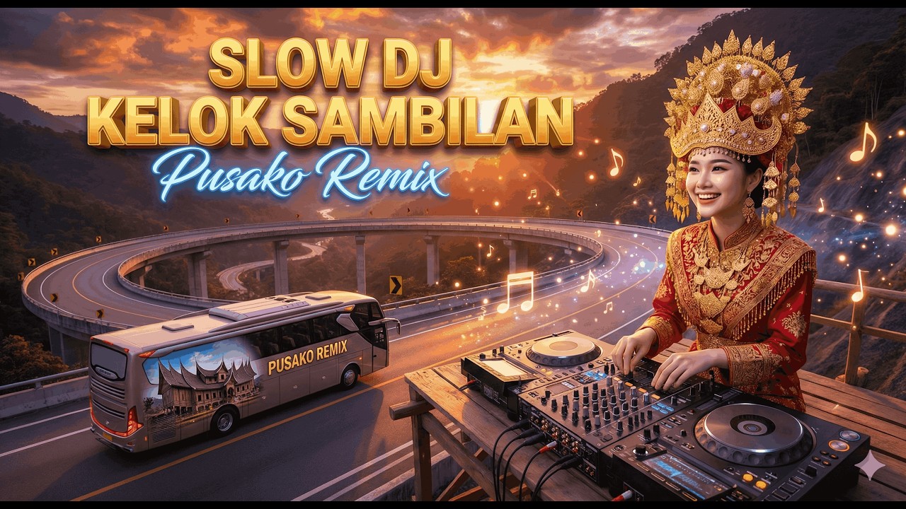[Bikin Candu] DJ Slow Kelok Sambilan 🎧 Asiknya Perjalanan Lintas Sumatera Barat!