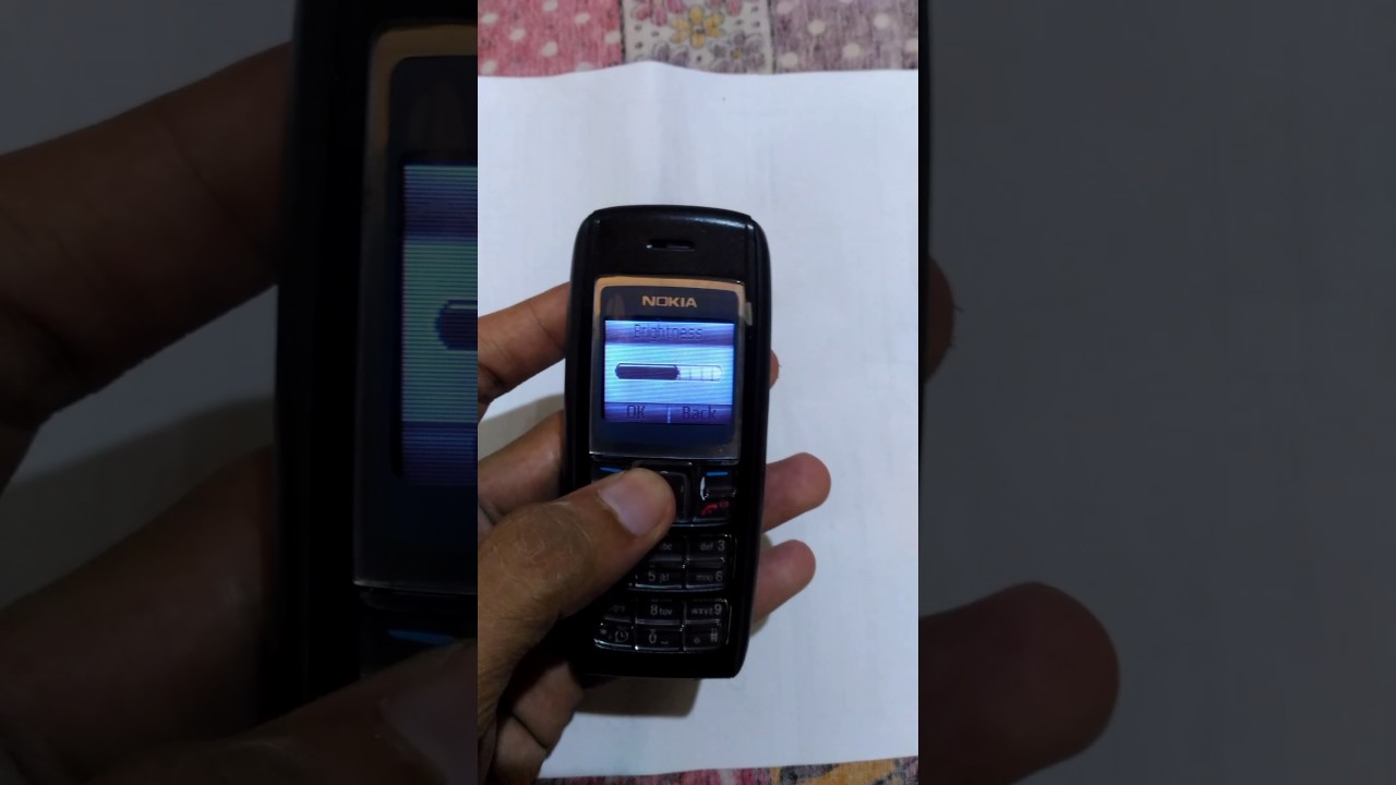 Nokia 1600 display problem