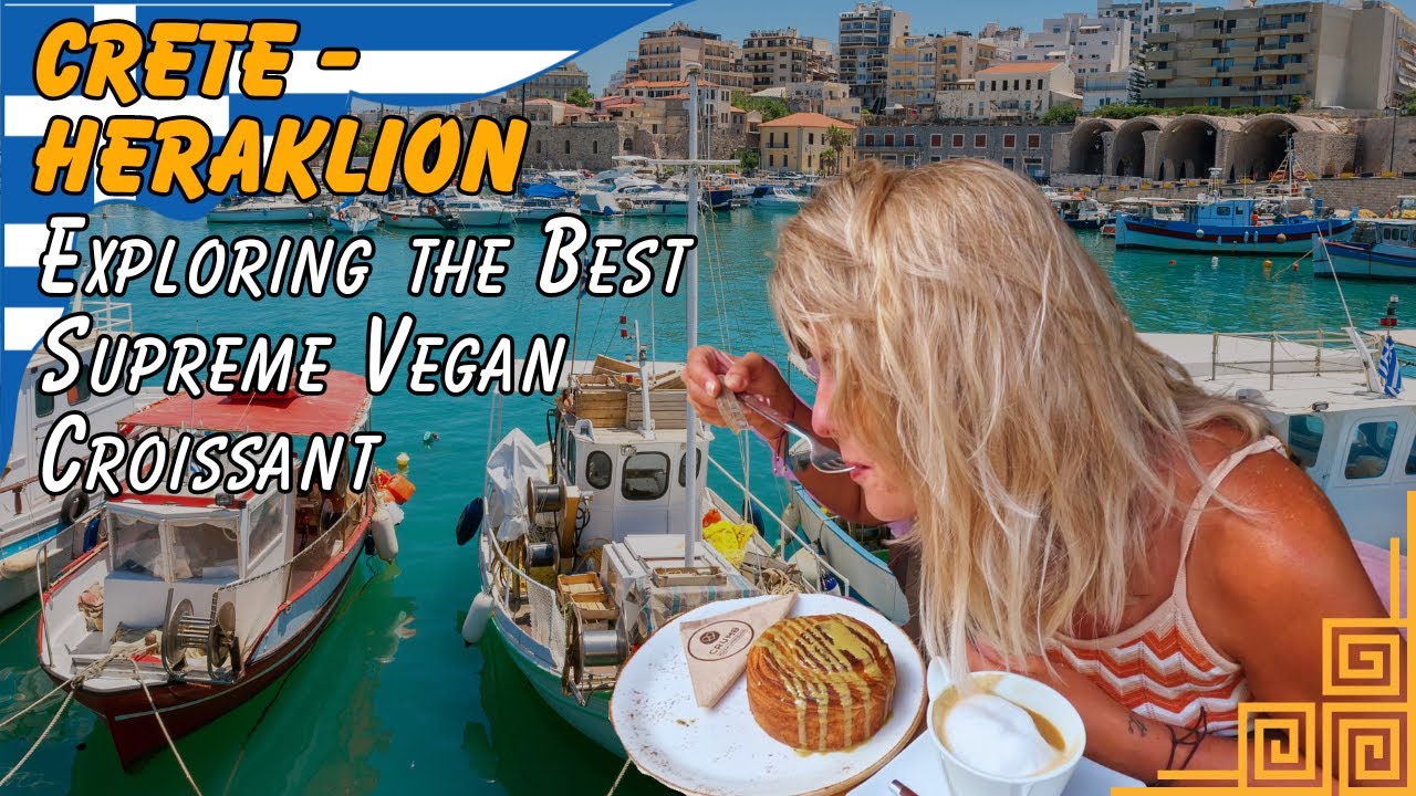 🇬🇷 Vegan Bakery in Crete: Exploring the Best Supreme Vegan Croissant & More