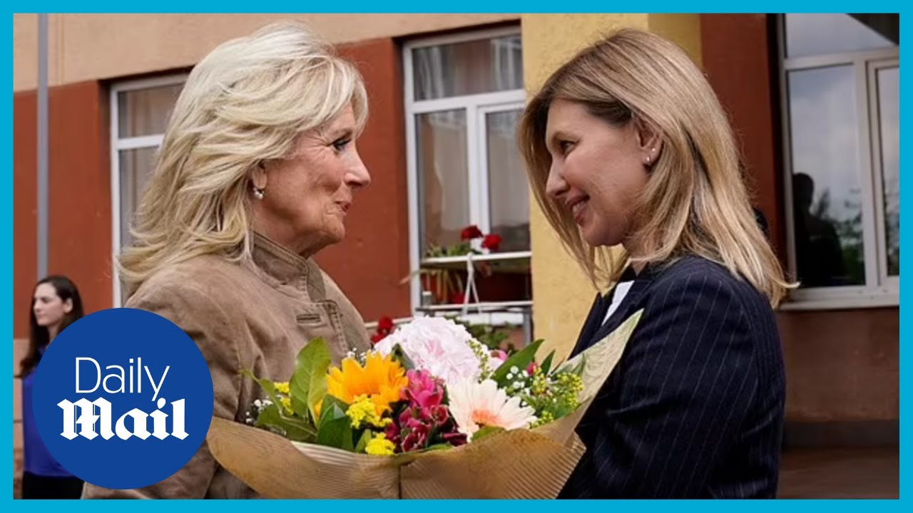 Jill speaks with Ukrainian refugee mother who fled Slovakia