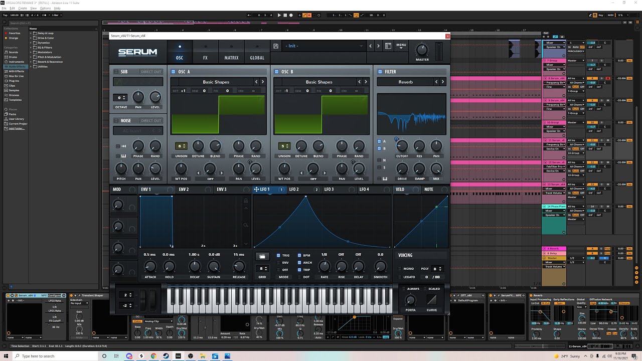 Riddim BASS tutorial (INFEKT type bass)