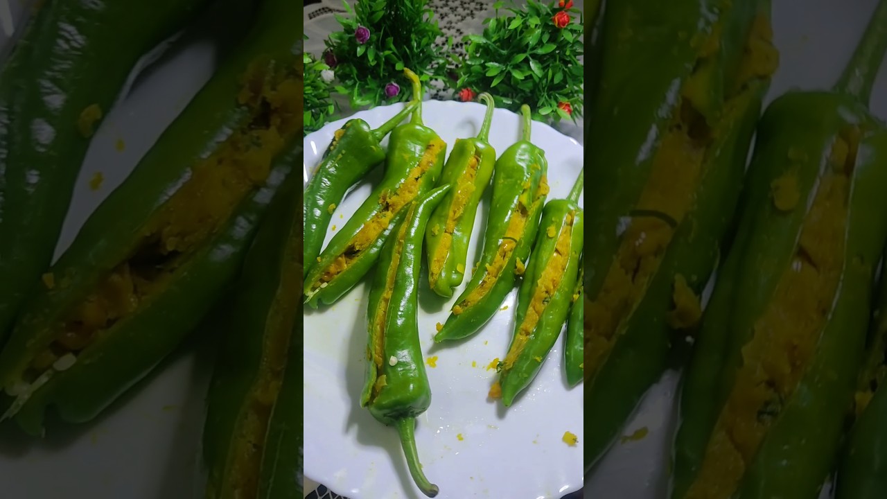 পুর ভরা লঙ্কার চপ🌶/lonkar chop 