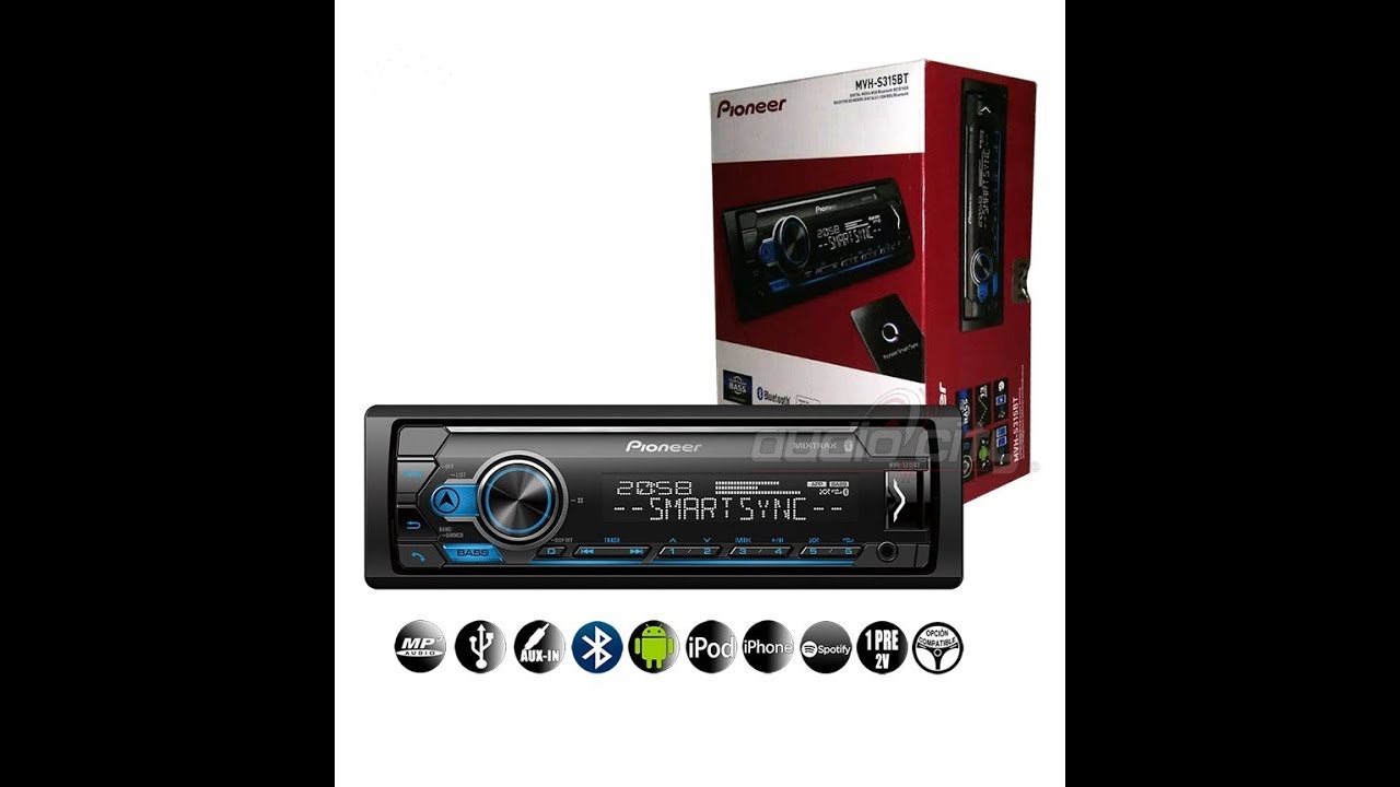 REVIEW AUTOESTÉREO PIONEER MVH-S315BT