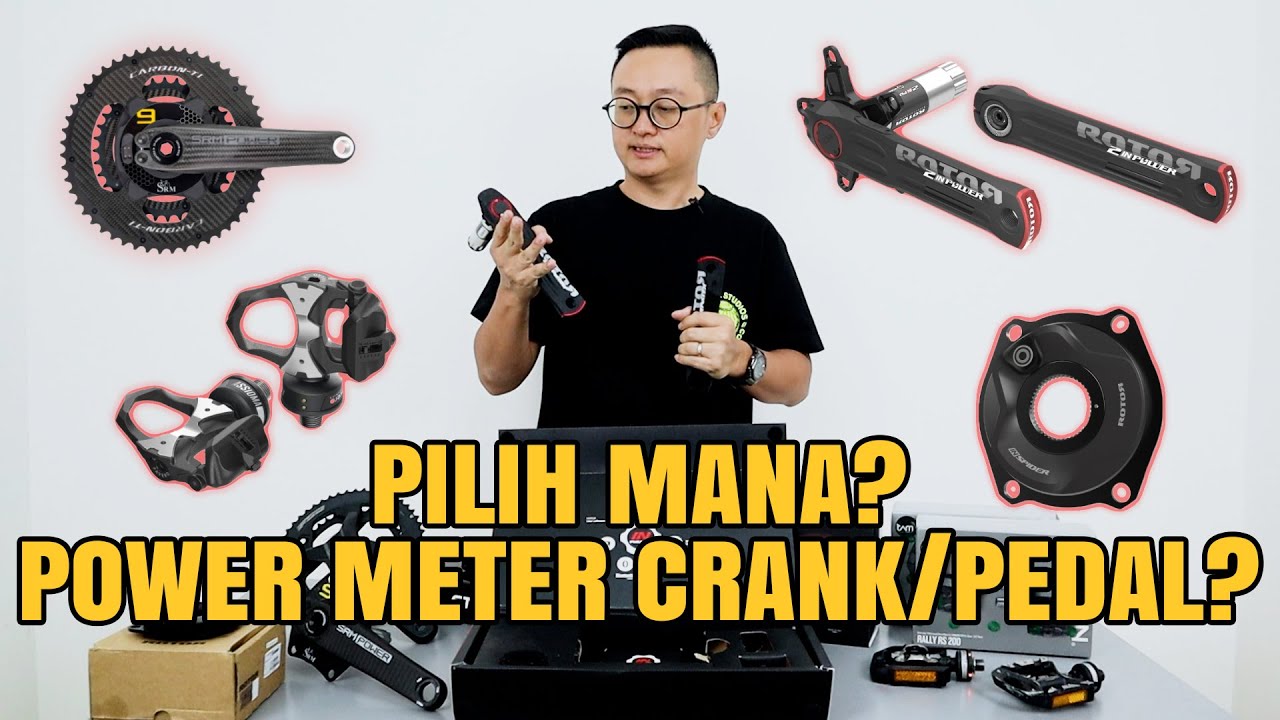 PILIH MANA? POWER METER CRANK/PEDAL??