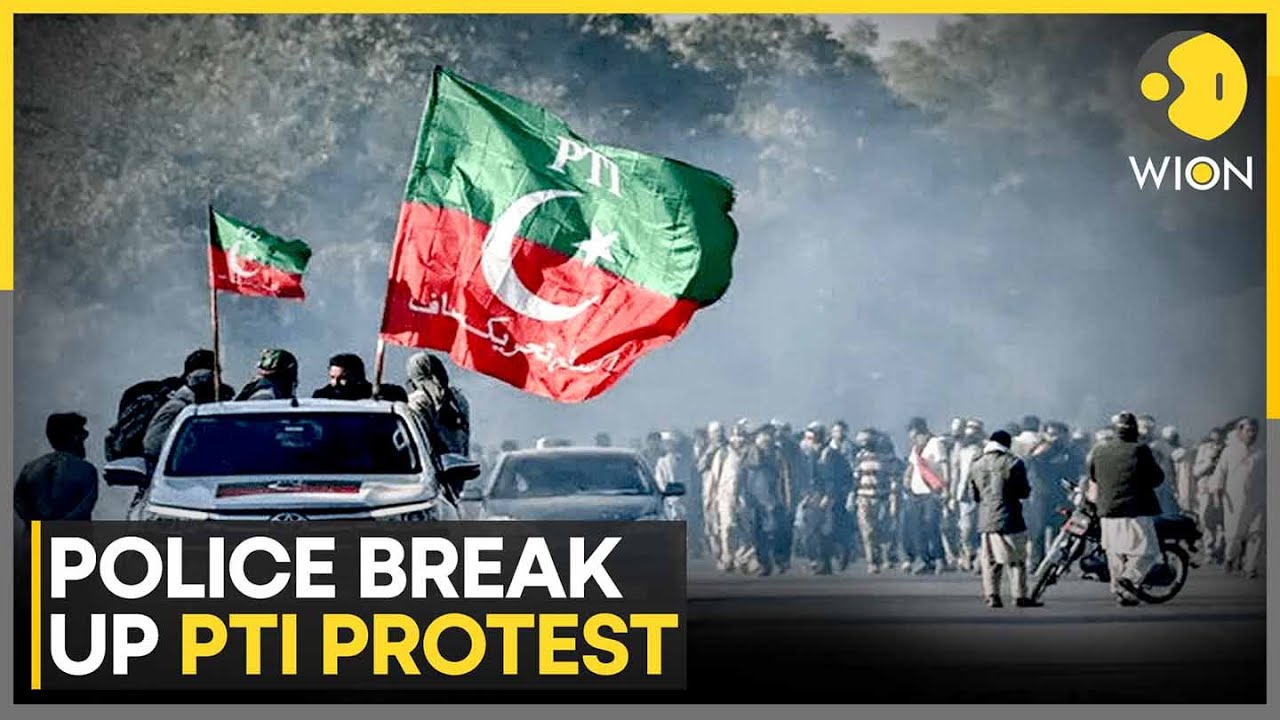 PTI Protests In Pak Demanding Imran Khan's Release, Police Fire Tear Gas to Disperse Protesters