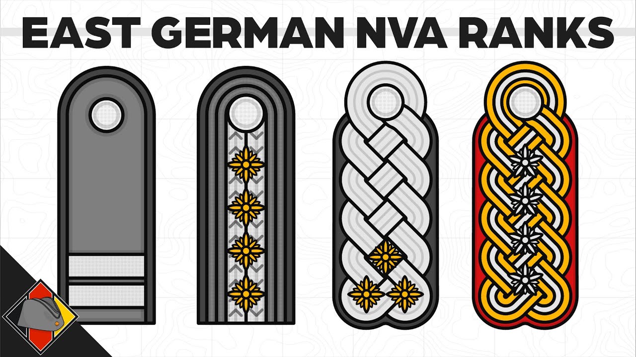 East German NVA Ranks | 1956 - 1990