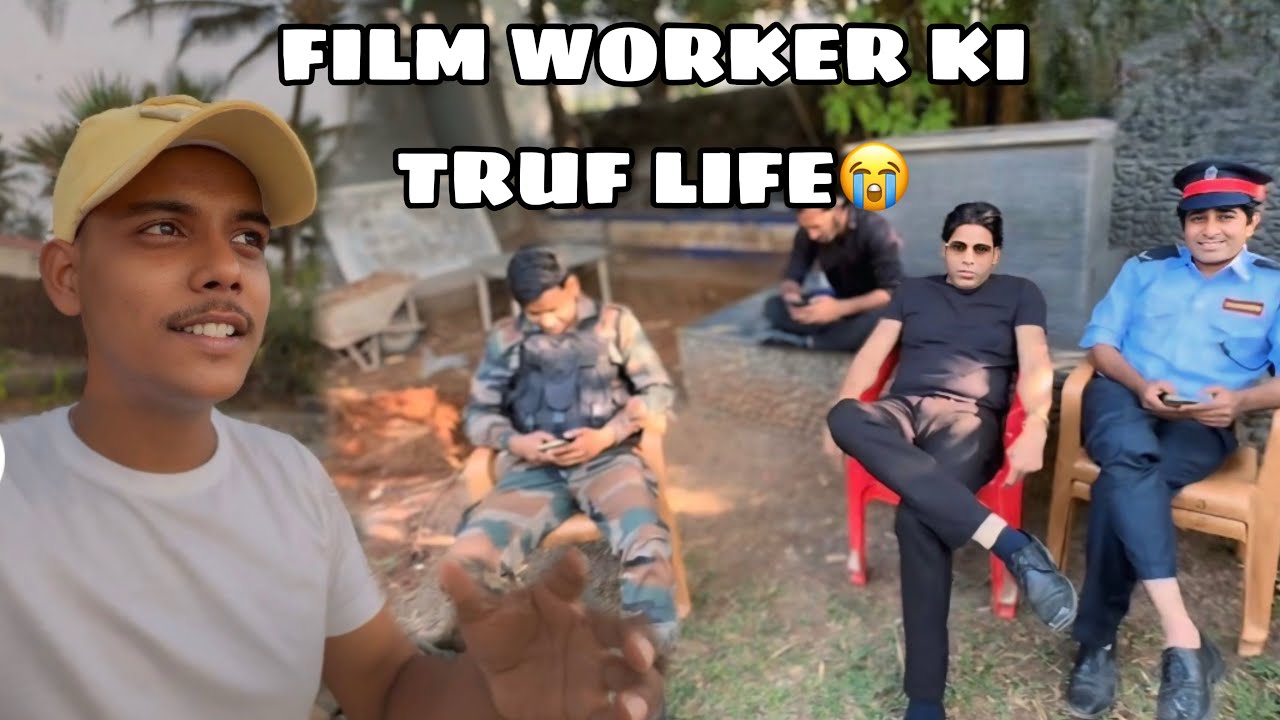 मुंबई फ़िल्म वर्कर की ज़िंदगी 😱 || Mumbai Life | Mumbai Film Worker Life 