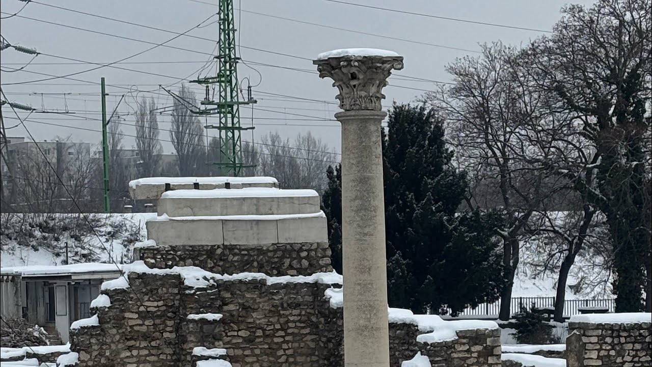 Walk in Aquincum, Budapest January 2026