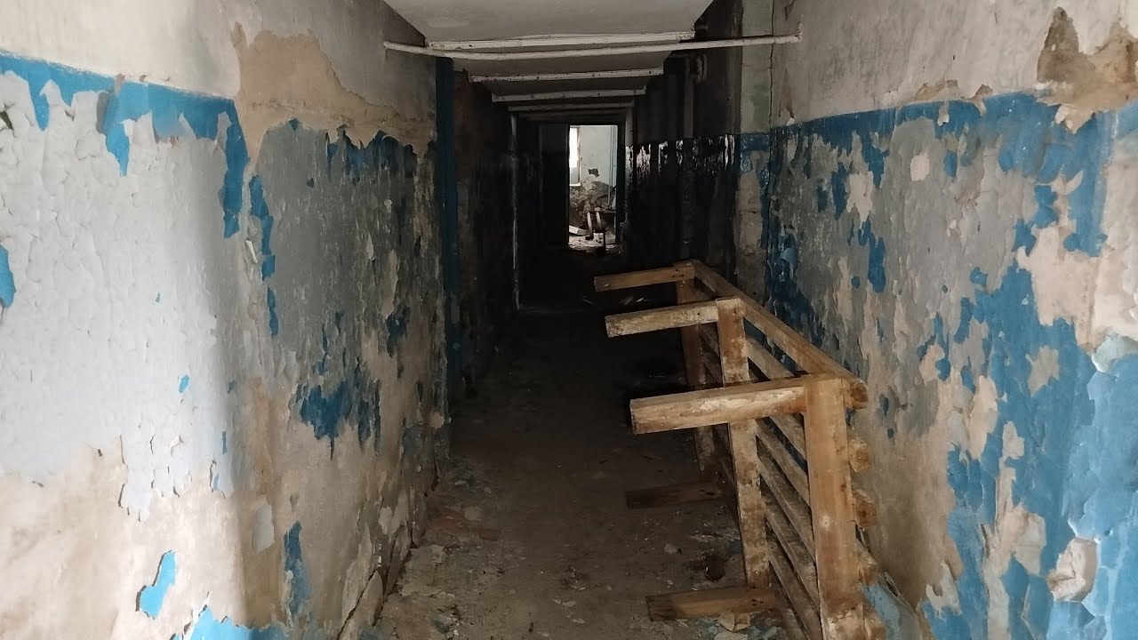 Столовая и подвал заброшенной больницы🏥