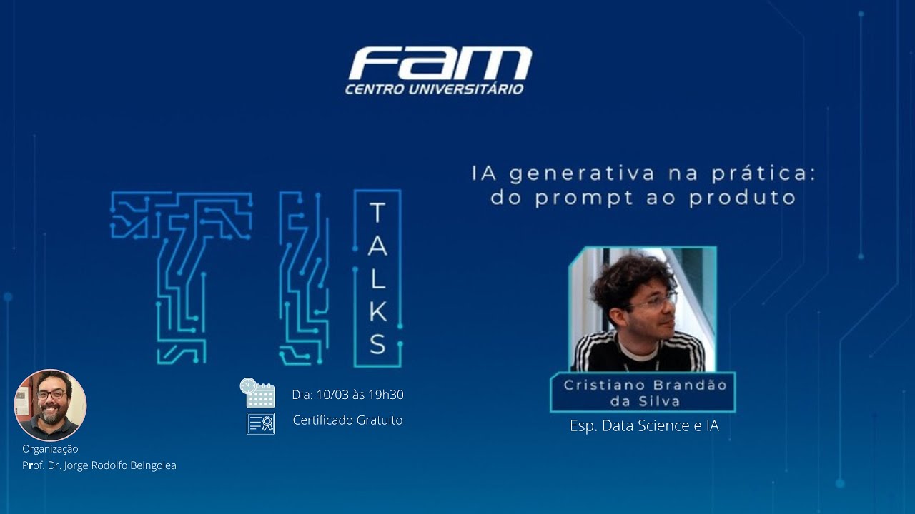 TI TALKS: IA Generativa na Prática: Do Prompt ao Produto