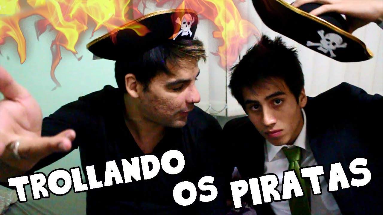 TROLLANDO OS PIRATAS NA VIDA REAL