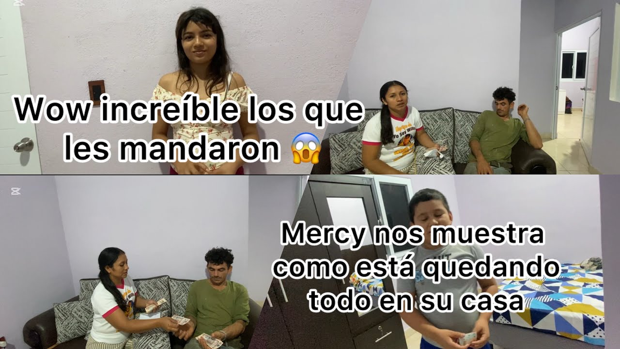 🔴Mercy sorprende a su familia con este gran regalo que les mandaron 😱