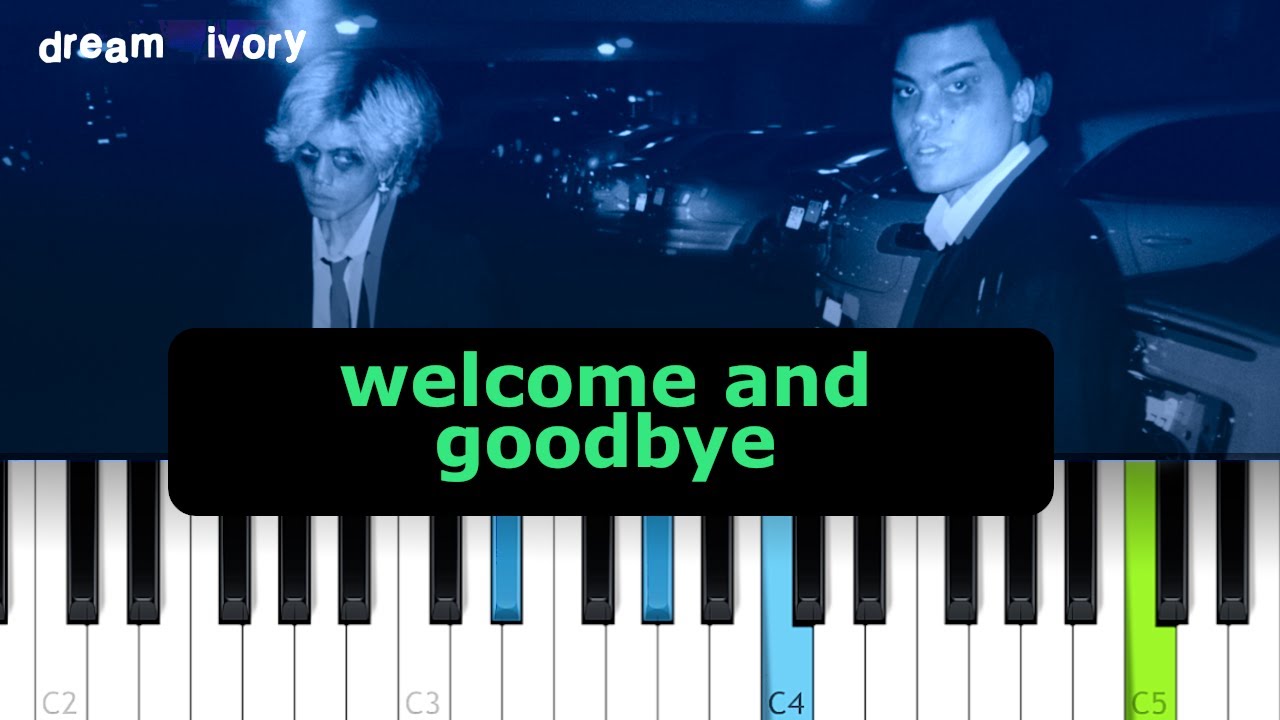 Dream, Ivory - welcome and goodbye (Piano Tutorial)