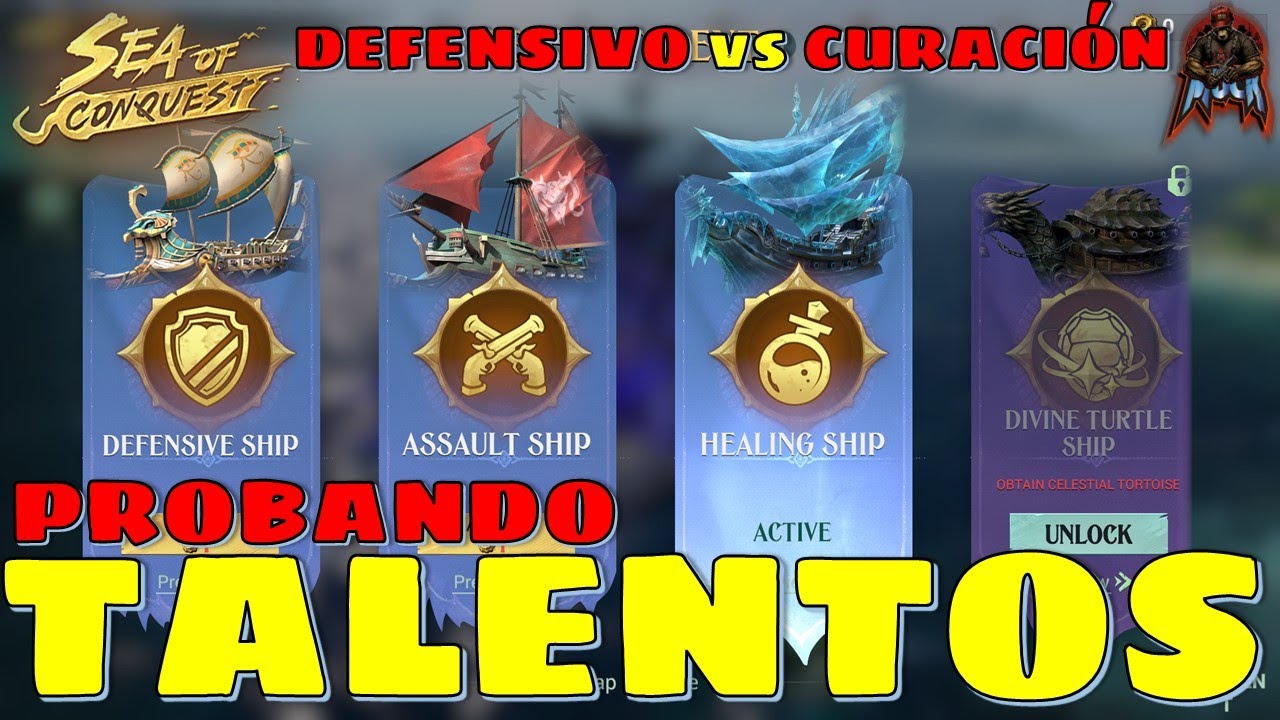 Sea of Conquest: Pirate War - Probando  Talentos