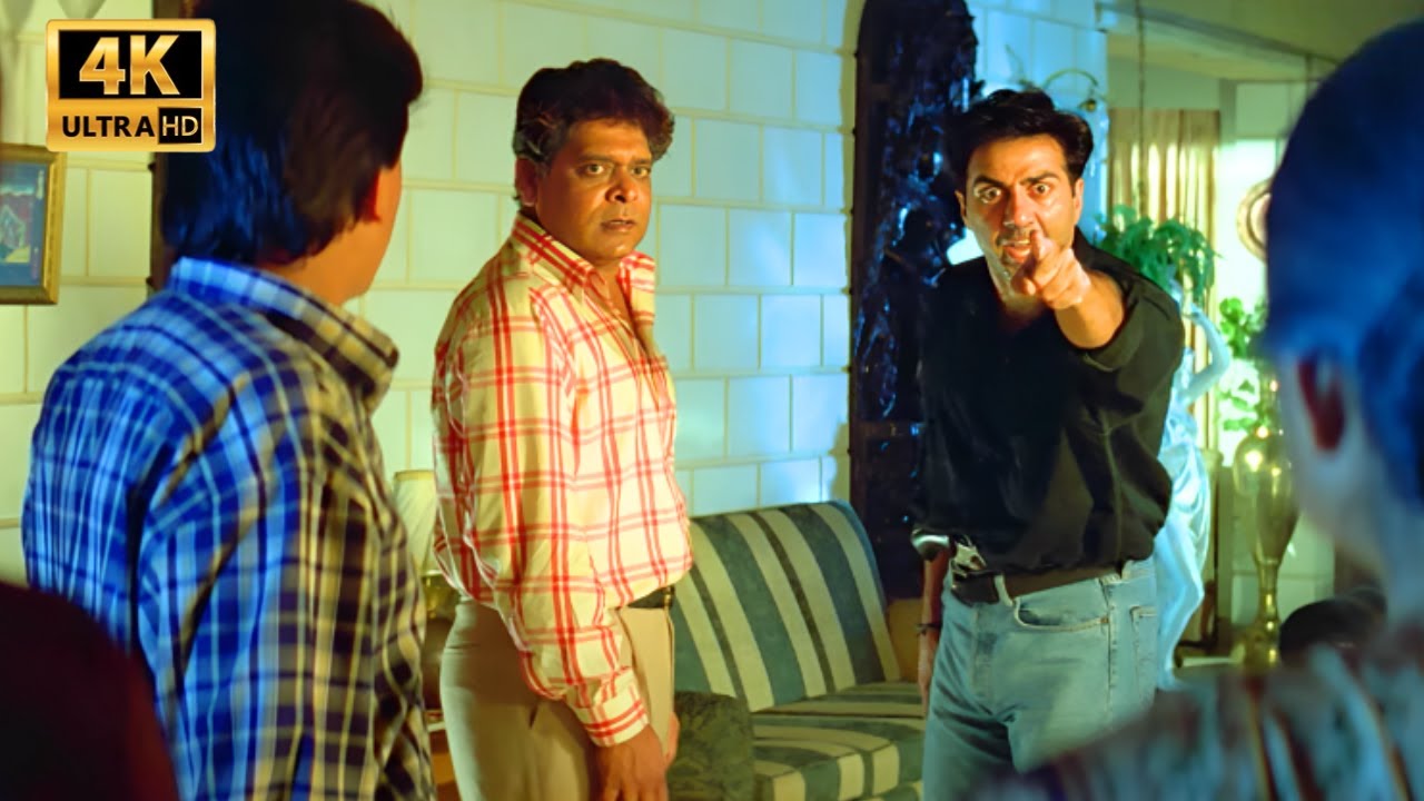 सनी देओल ने चुन-चुन के बदला लिया | Sunny Deol, Anupam Kher | Salaakhen Movie | Action Scene