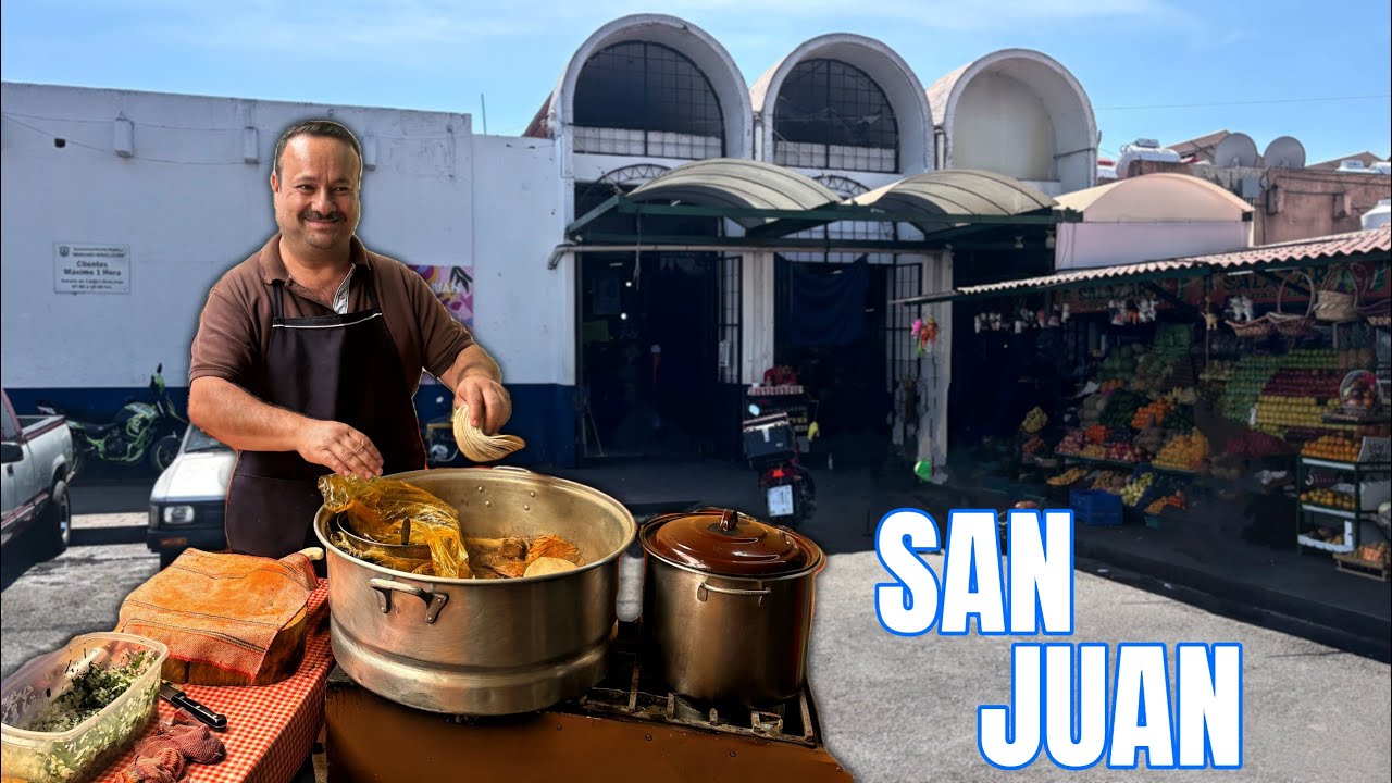 El AUTENTICO SABOR de la gastronomia del MERCADO DE SAN JUAN Morelia Michoacán