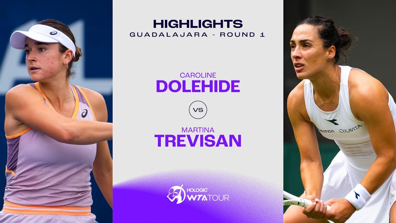 Кэролайн Долхайд против Мартины Тревизан | 2024 Гвадалахара, тур 1 | Обзор матча WTA