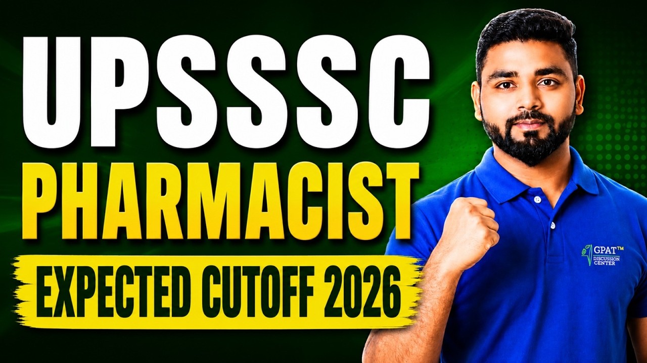 UPSSSC Pharmacist Expected Cut Off 2026 | Category-Wise Safe Score (GEN/OBC/SC/ST/EWS)