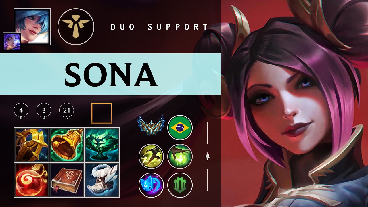 Sona Support vs Lulu - BR Challenger Patch 26.02