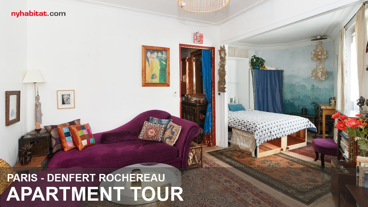 Denfert Rochereau, Paris | Furnished Alcove Studio Video Tour