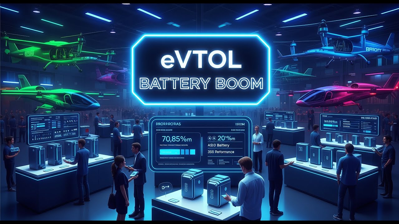 The Next Tesla? Why eVTOL Batteries Are THE Next Big Thing | Valuates Reports