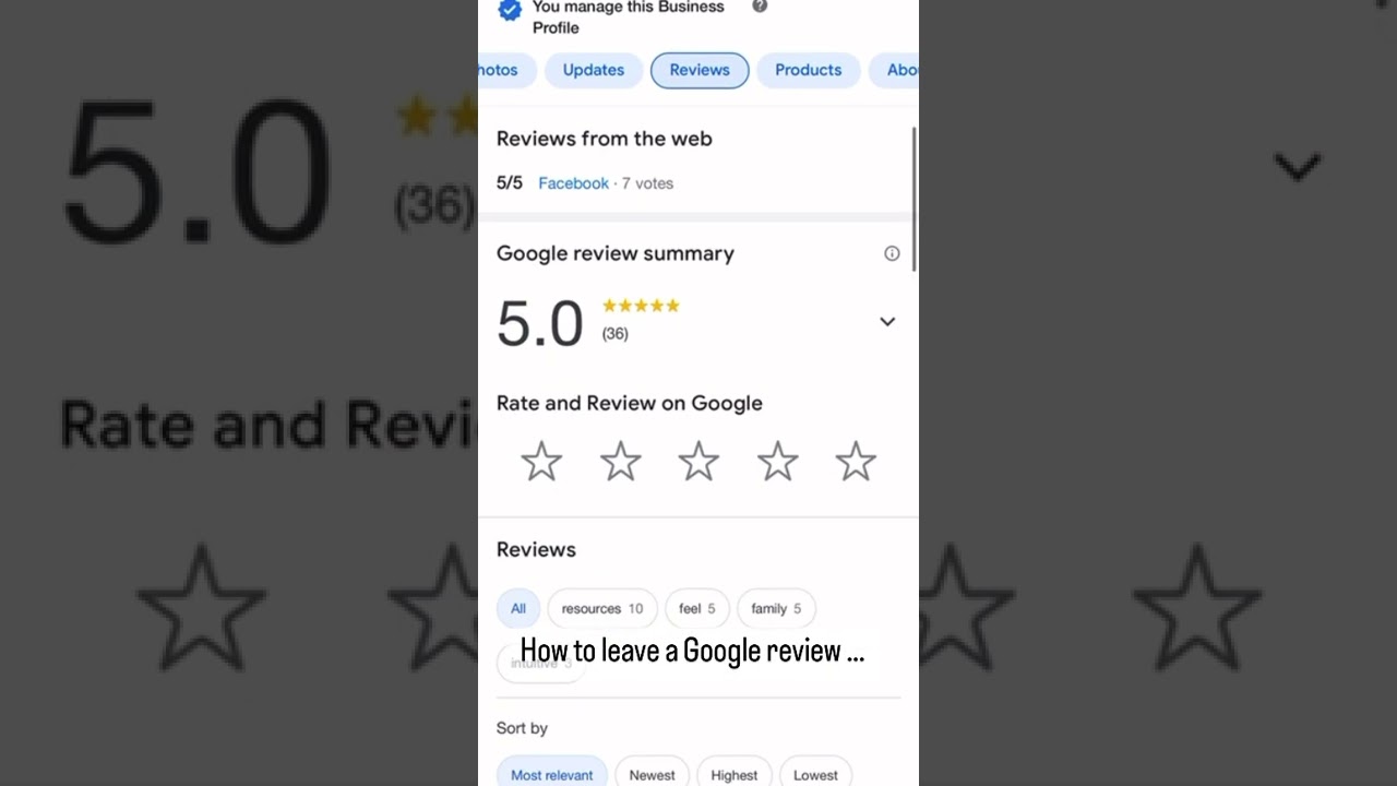 How to leave a Google review &hellip;