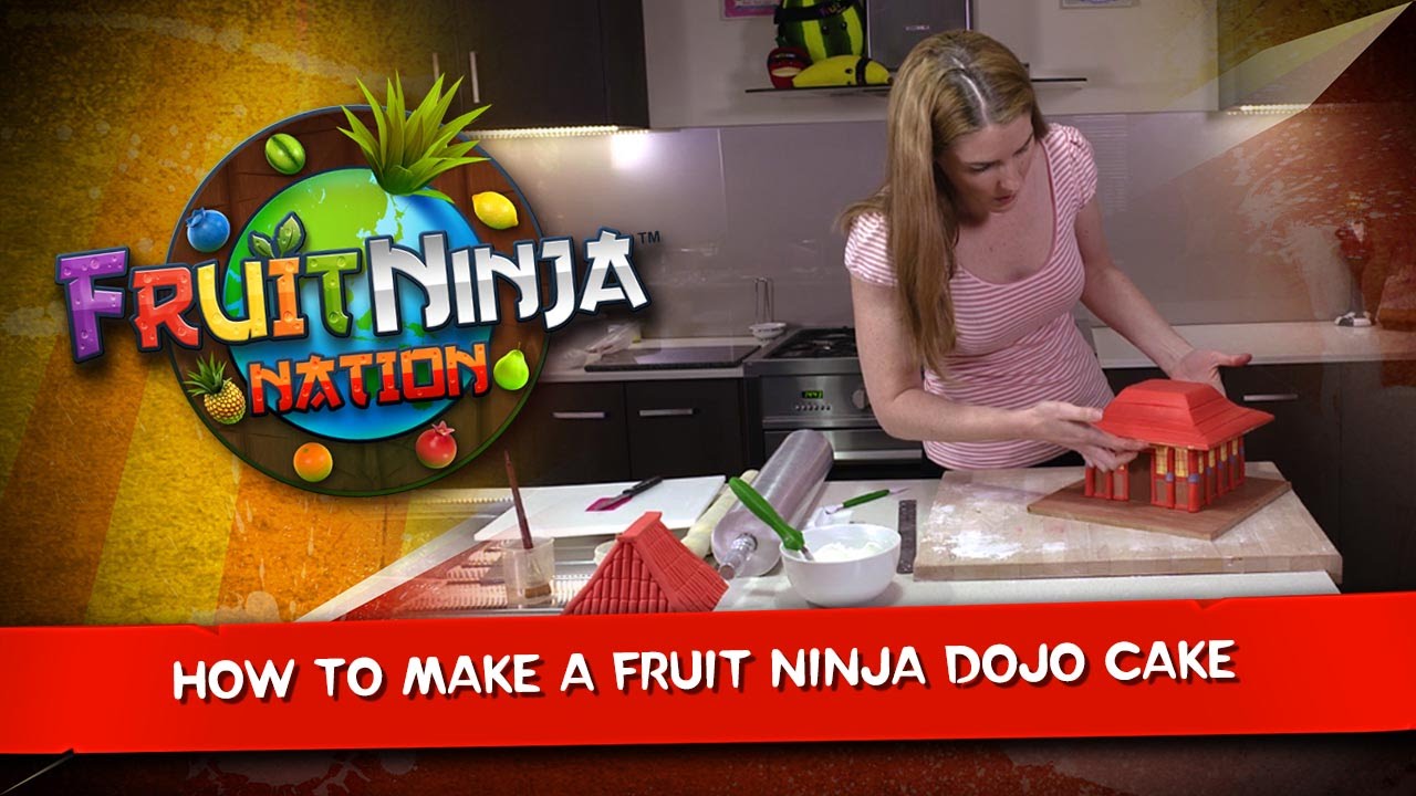 How to make a Dojo cake | FRUIT NINJA NATION
