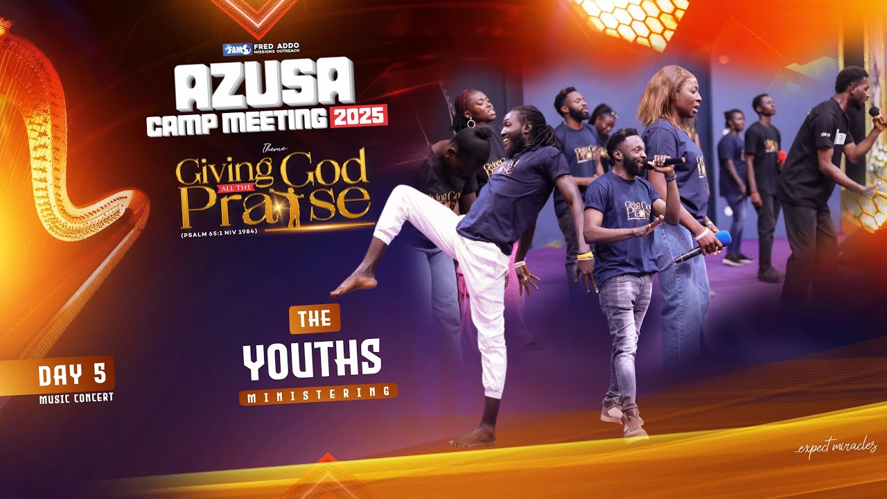 The Youths - Azusa Camp Meeting 2025 - Day 5, Music Concert - 6th December 2025.