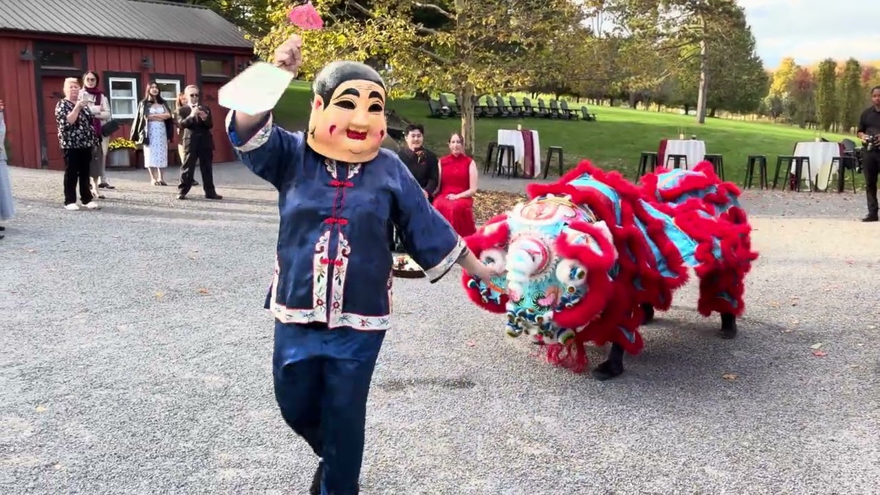 Steel Dragon Lion Dance Team Performs at Pinehall at Eisler Farms - Pifemaster Productions