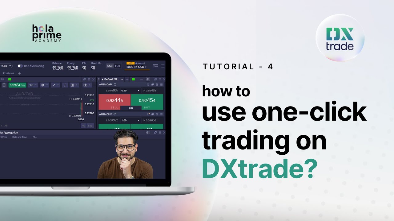 How to Enable & Use One-Click Trading on DXtrade | Hola Prime
