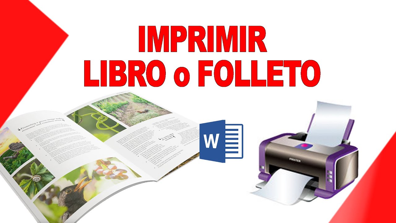 Como Imprimir en Formato Libro o Folleto desde Word 2024 🚀