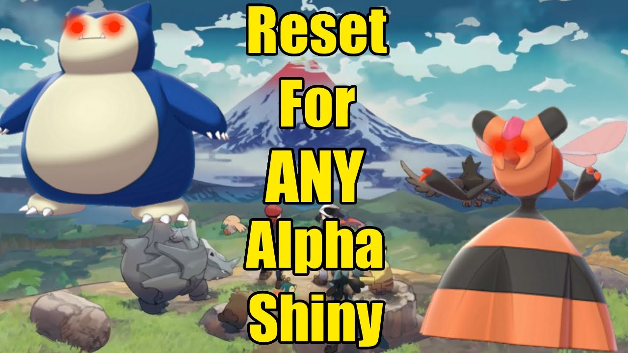 How to Reset For ANY Alpha Shiny Pokemon