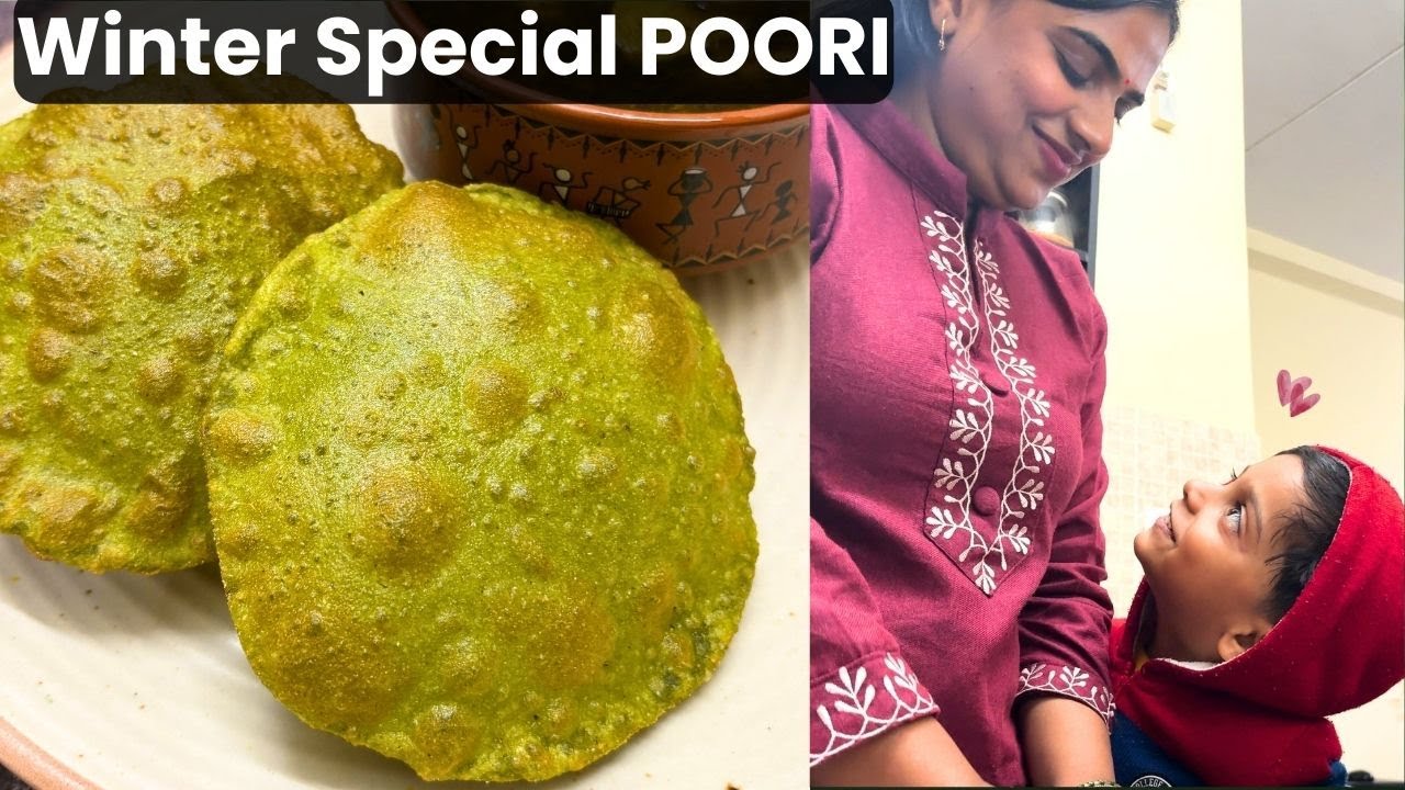 आज बना है Winter Special नाश्ता 😋 | Bathua Poori & Dubke Aloo 