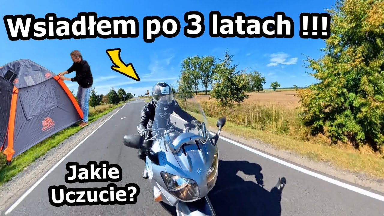 Zabieram Motocykl na Siedlisko !!! - Jadę z kamerą Insta360 X5! *Rozkładam Namiot Solarny (