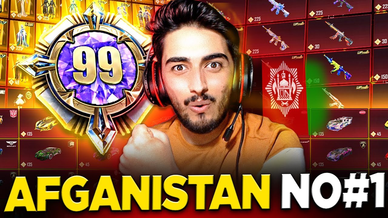 99 SV. KOLEKSİYON AFGANİSTAN'IN EN İYİ HESABINA GİRDİM! | PUBG Mobile