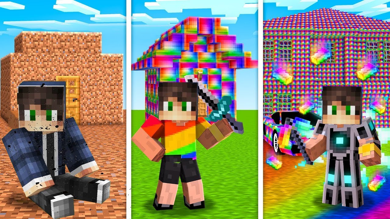Od Noob Kuće do Najjače Beskonačne Kuće u Minecraftu!