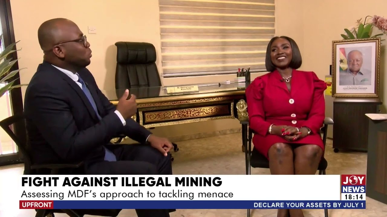 UPFront with Blessed  | Fight Against Illegal Mining: Assessing MDF's approach to tackling menace