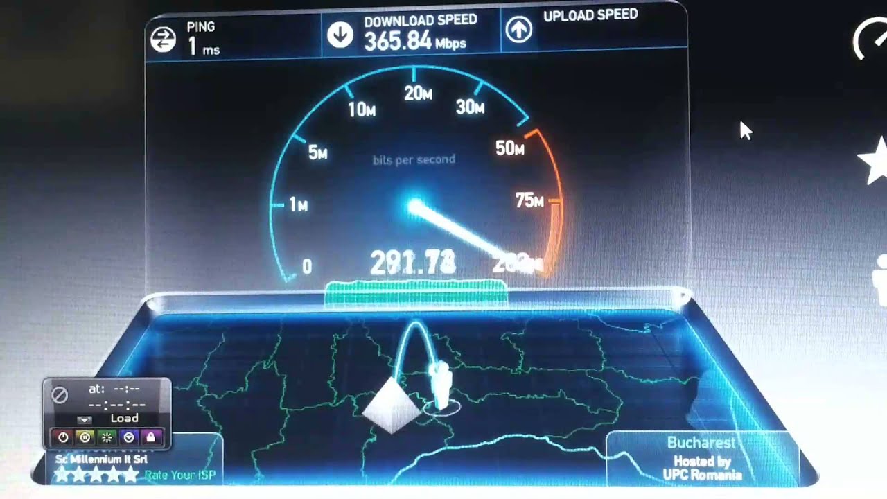 SpeedTest Intel Dual Band AC7260 AC 5 GHz