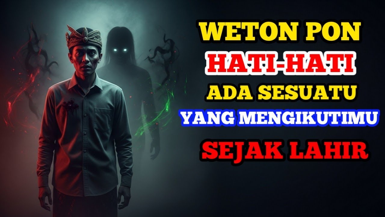 JIKA KAMU LAHIR WETON PON, HATI-HATI… ADA SESUATU YANG MENGIKUTI SEJAK LAHIR