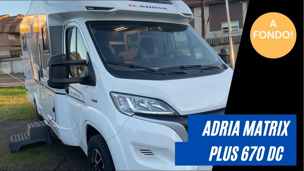 Mucho espacio interior! | Adria Matrix Plus 670 DC