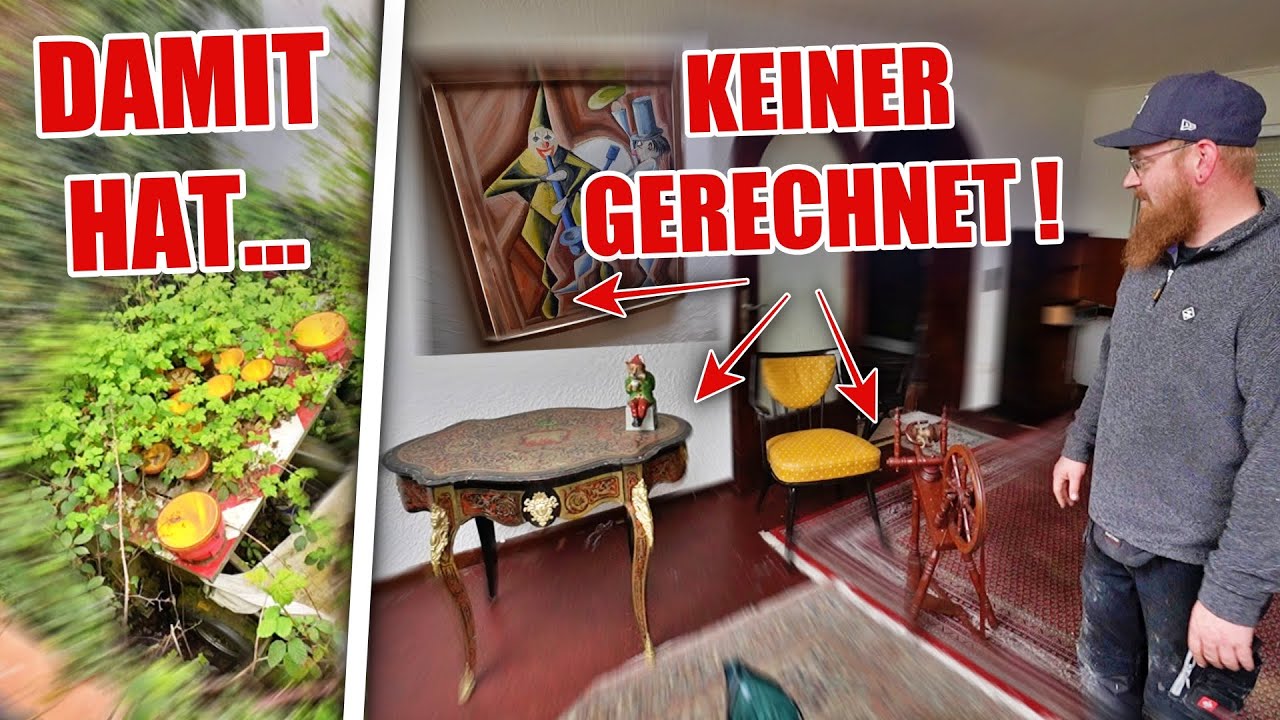 LOSTPLACE :  KRASSES ANWESEN 😱 VOLLER ANTIIQUITÄTEN UND BAUMASCHINEN 🤩🫶! - | ItsMarvin