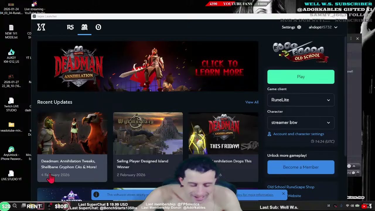 💰🪙FREE TTS! OPPOSITE ODABLOCK! RUNESCAPE'S MOST HATED STREAMER! MR 10.5 YEARS STILL 0 VIEWERS!