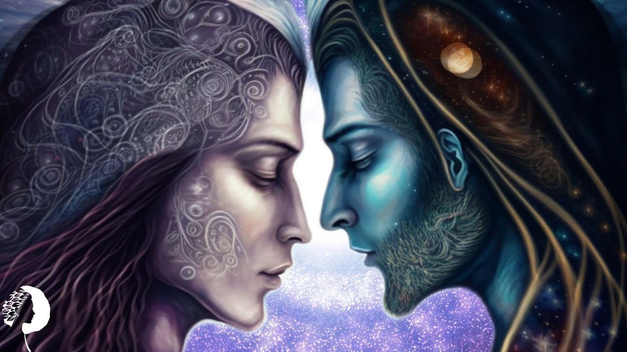 СОЕДИНЕНИЕ ДВОЙНОГО ПЛАМЕНИ 🔥 | Привлечение счастливой любви + энергичной любви - 432 Гц