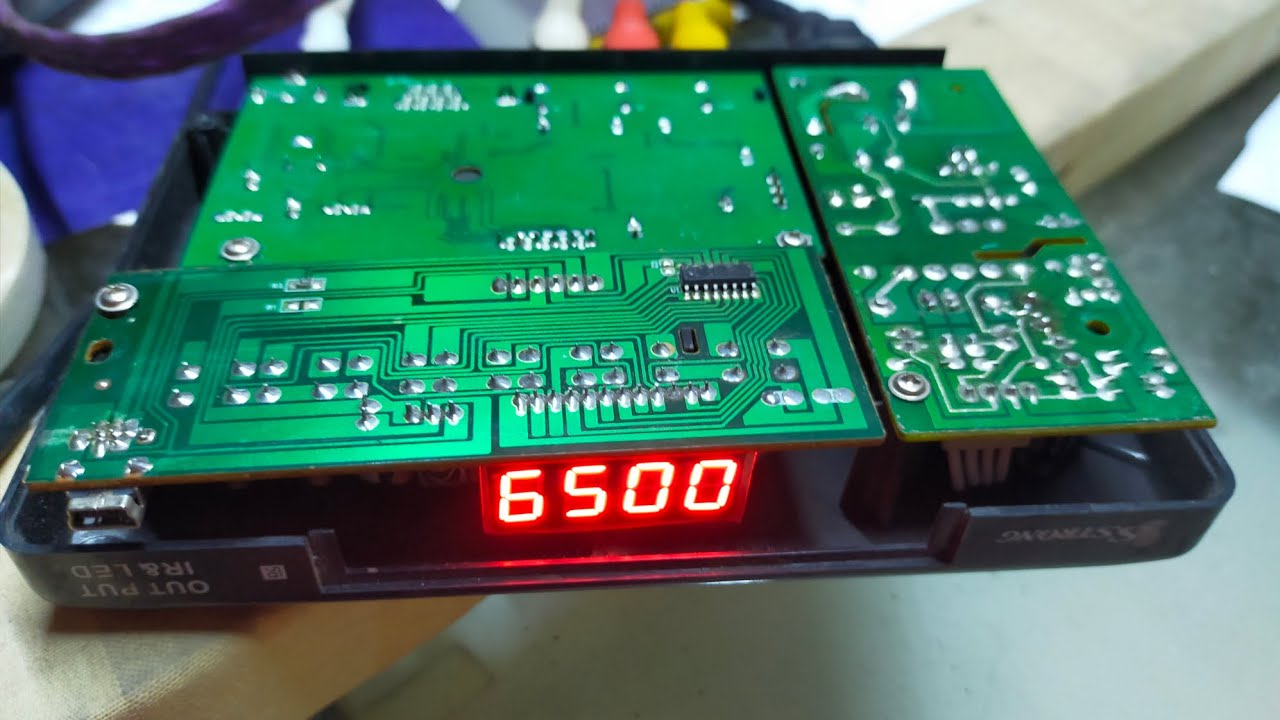 تصليح عطل باور رسيفر صينى معالج على Ali. Power malfunction repair