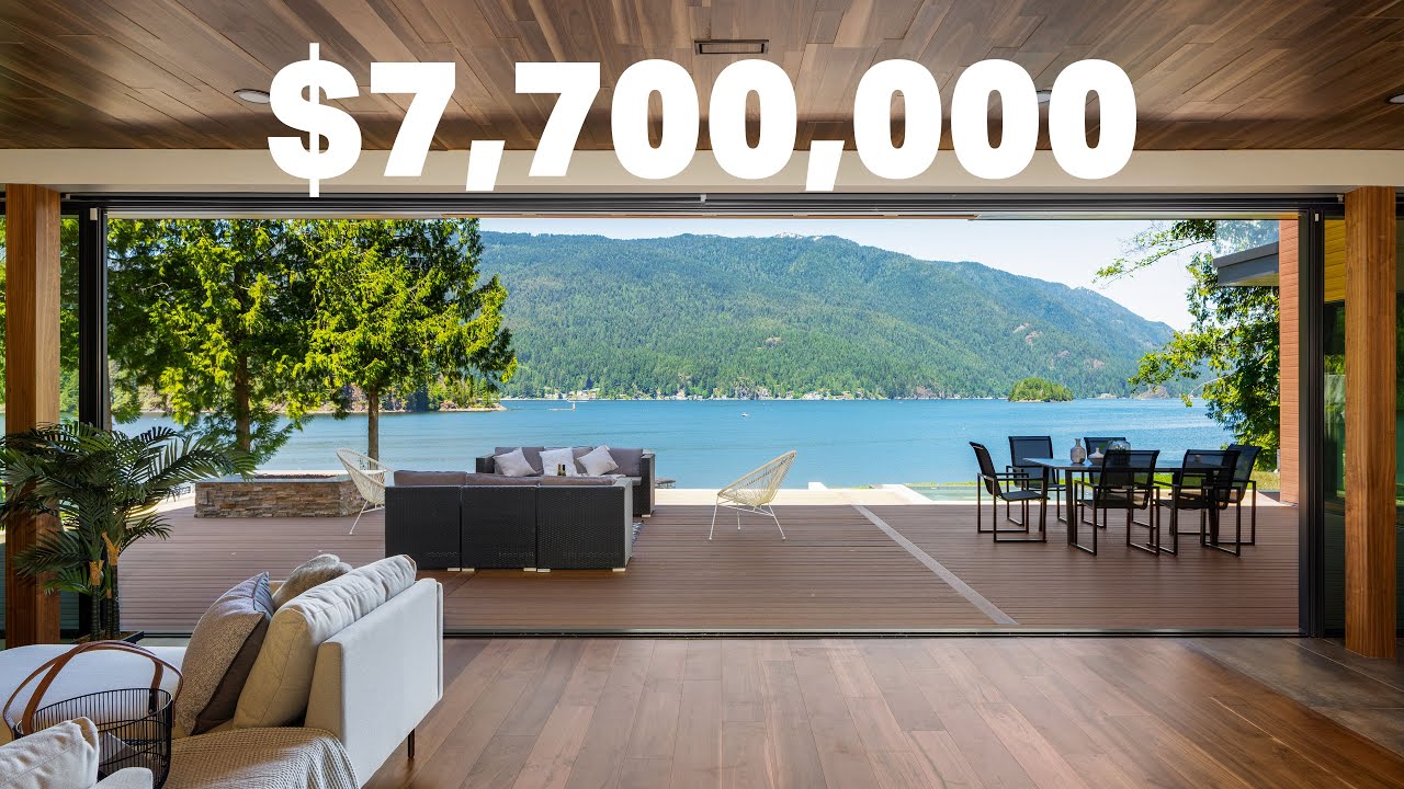 West Coast Waterfront Masterpiece | $7,700,000