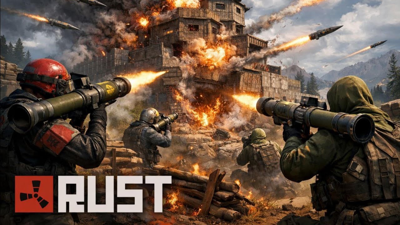 Мировые взрывы  ● Раст (Rust).