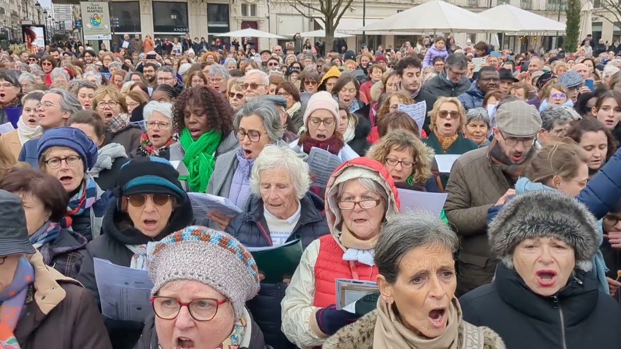Le Flashmob de Nabucco par la Fabrique Opéra
