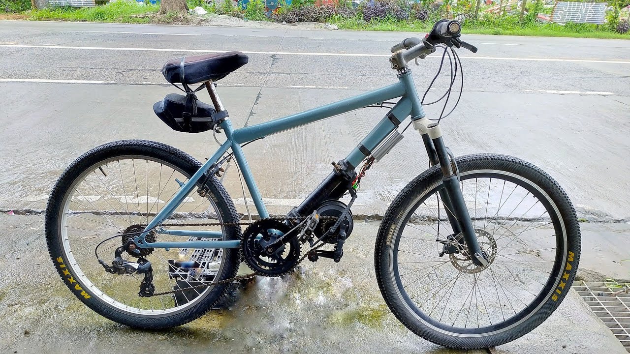 my low budget electric bike from hoverboard