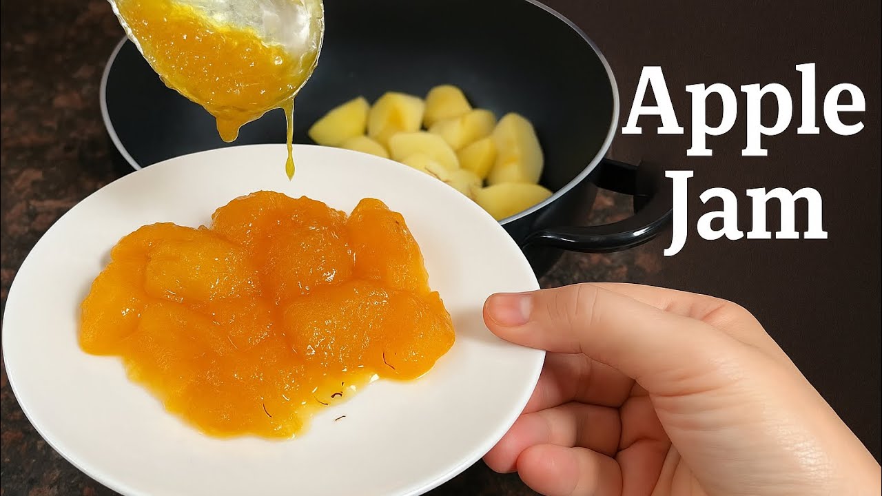 Stop Buying Jam! Make This 5-Minute Apple Jam at Home 🍏 The Secret to Perfect Homemade Apple Jam 